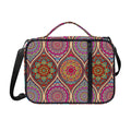Oval Bohemian Mandala Patchwork Print Shoulder Strap Bible Bag