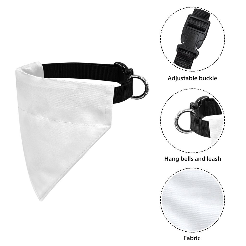 Zodiac Constellation Pattern Print Over The Collar Dog Bandana