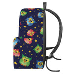 Owl And Star Pattern Print Backpack
