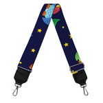 Owl And Star Pattern Print Bag Strap