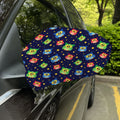 Owl And Star Pattern Print Car Side Mirror Covers