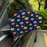 Owl And Star Pattern Print Car Side Mirror Covers