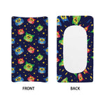 Owl And Star Pattern Print Changing Pad Cover