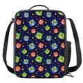 Owl And Star Pattern Print Crossbody Lunch Bag