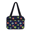 Owl And Star Pattern Print Double Strap Bible Bag