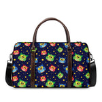 Owl And Star Pattern Print Duffle Bag