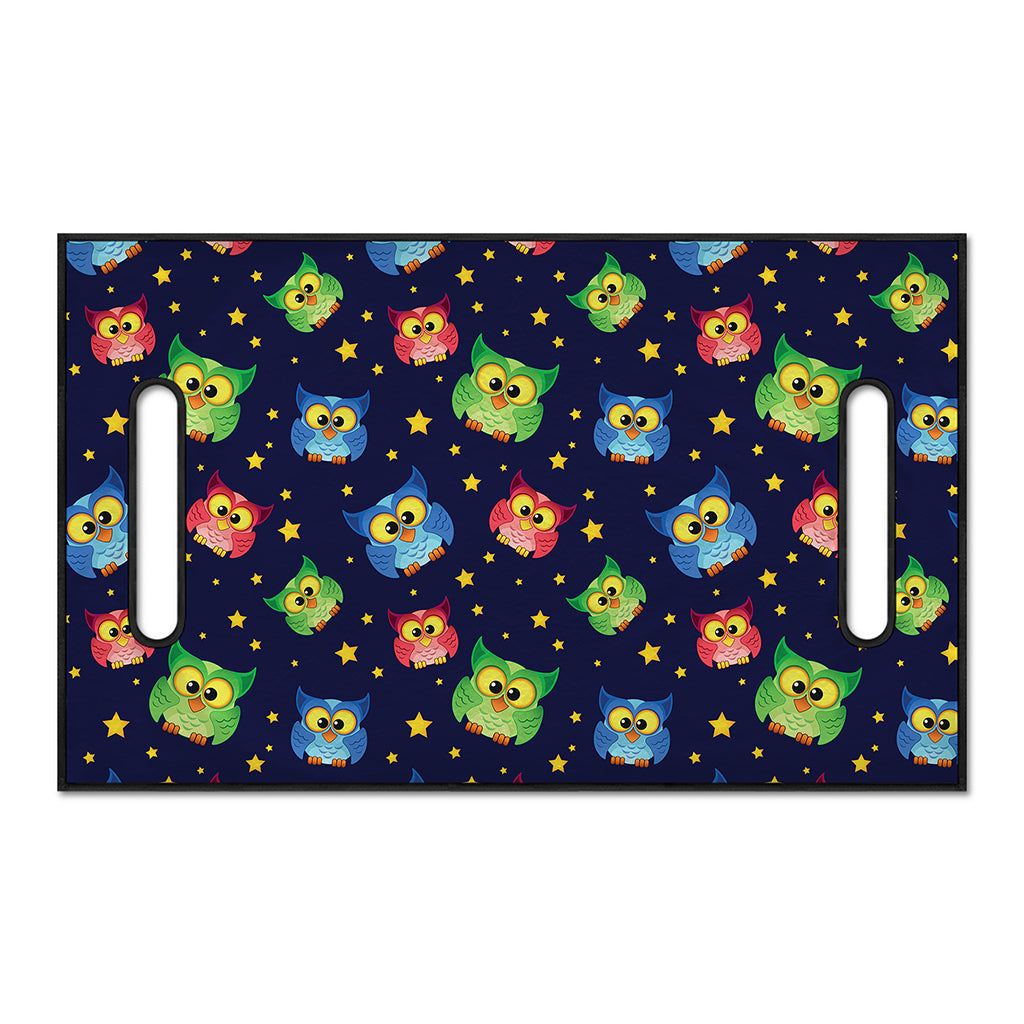 Owl And Star Pattern Print Golf Cart Seat Cover