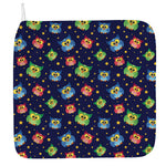 Owl And Star Pattern Print Hand Towel