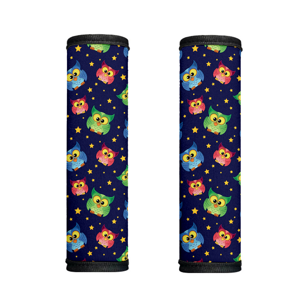 Owl And Star Pattern Print Handle Covers