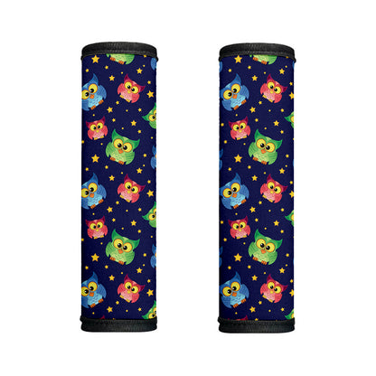 Owl And Star Pattern Print Handle Covers