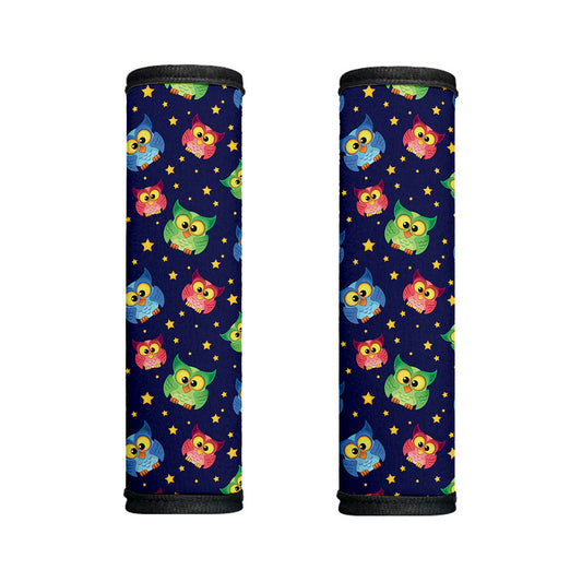 Owl And Star Pattern Print Handle Covers