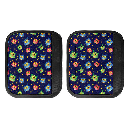 Owl And Star Pattern Print Handle Covers