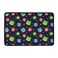 Owl And Star Pattern Print Kitchen Mat