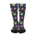 Owl And Star Pattern Print Long Socks