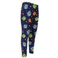Owl And Star Pattern Print Men's Compression Pants