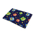 Owl And Star Pattern Print Pet Cooling Mat Cover