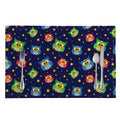 Owl And Star Pattern Print Placemat