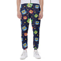 Owl And Star Pattern Print Joggers