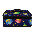 Owl And Star Pattern Print Small Lunch Bag
