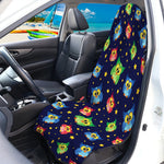 Owl And Star Pattern Print Waterproof Car Seat Cover