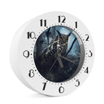 Owl At Night Print Alarm Clock