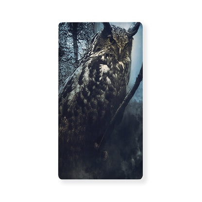 Owl At Night Print Baby Crib Sheet