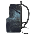 Owl At Night Print Backpack