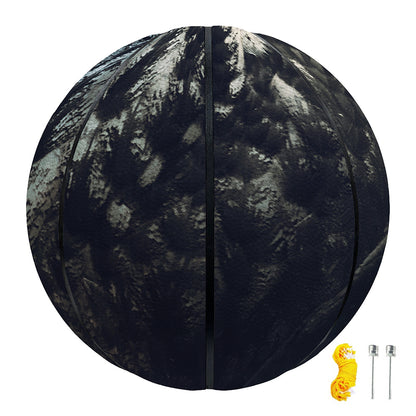 Owl At Night Print Basketball