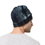 Owl At Night Print Beanie