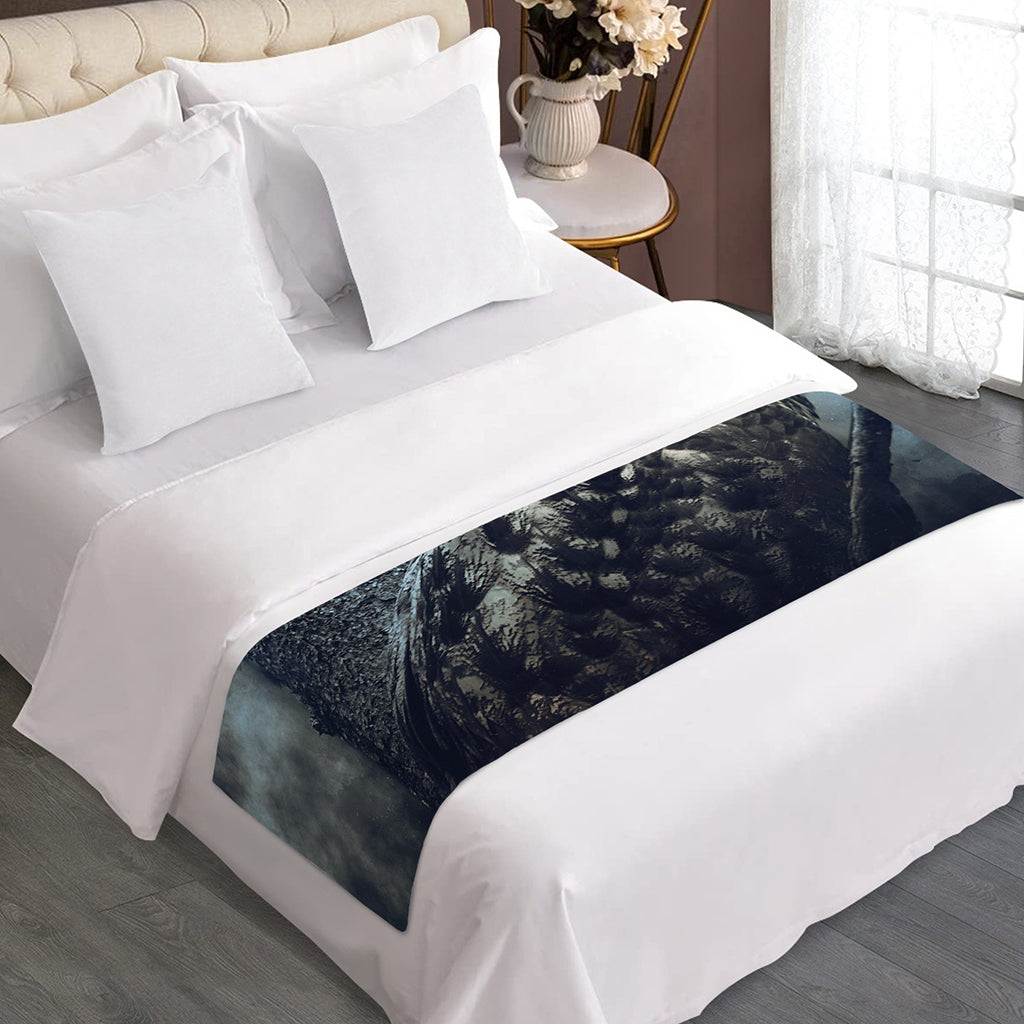 Owl At Night Print Bed Runner