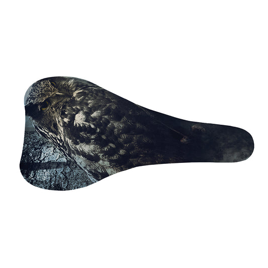Owl At Night Print Bicycle Seat Cover