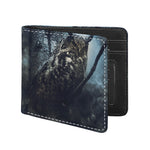 Owl At Night Print Bifold Wallet