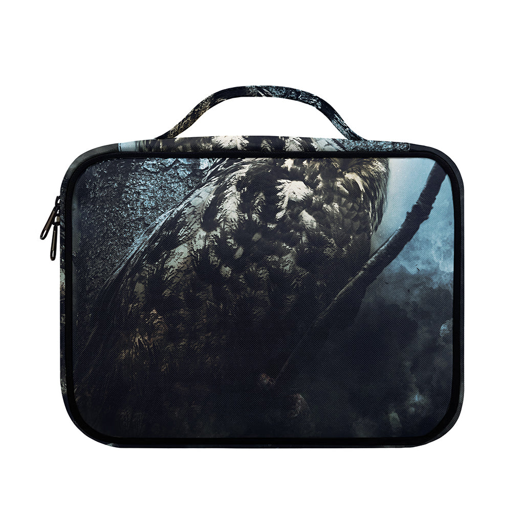Owl At Night Print Briefcase Bible Bag