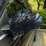 Owl At Night Print Car Side Mirror Covers