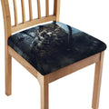 Owl At Night Print Chair Cushion Cover