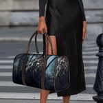 Owl At Night Print Duffle Bag
