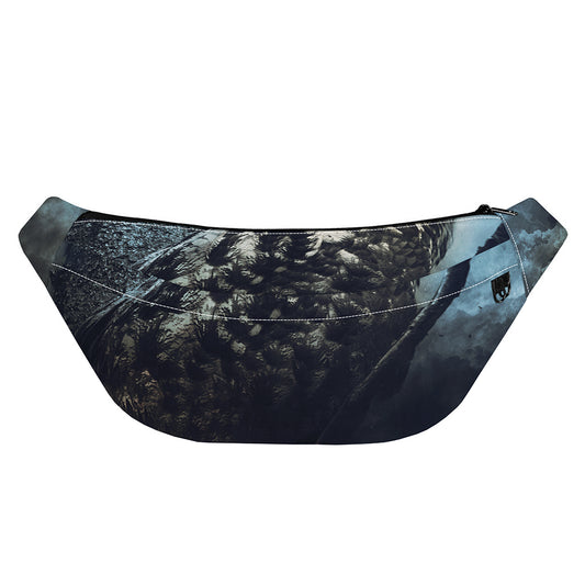 Owl At Night Print Fanny Pack