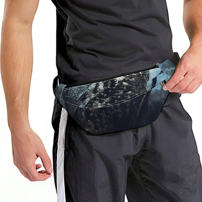 Owl At Night Print Fanny Pack