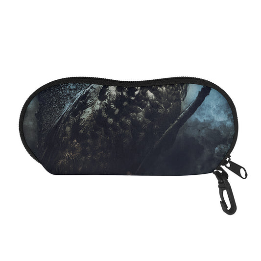 Owl At Night Print Glasses Case
