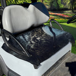 Owl At Night Print Golf Cart Seat Cover