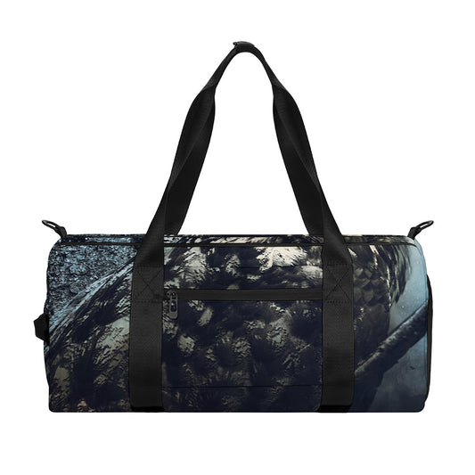 Owl At Night Print Gym Bag
