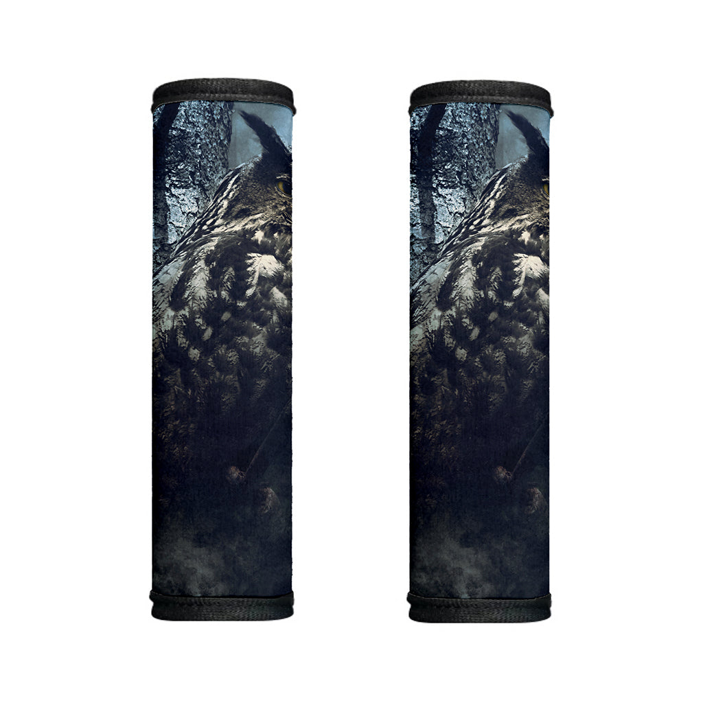 Owl At Night Print Handle Covers