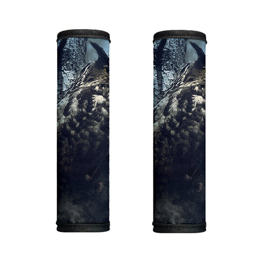 Owl At Night Print Handle Covers
