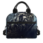 Owl At Night Print Insulated Lunch Bag