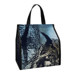 Owl At Night Print Insulated Lunch Tote