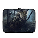 Owl At Night Print Laptop Sleeve