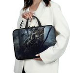 Owl At Night Print Laptop Sleeve With Handle