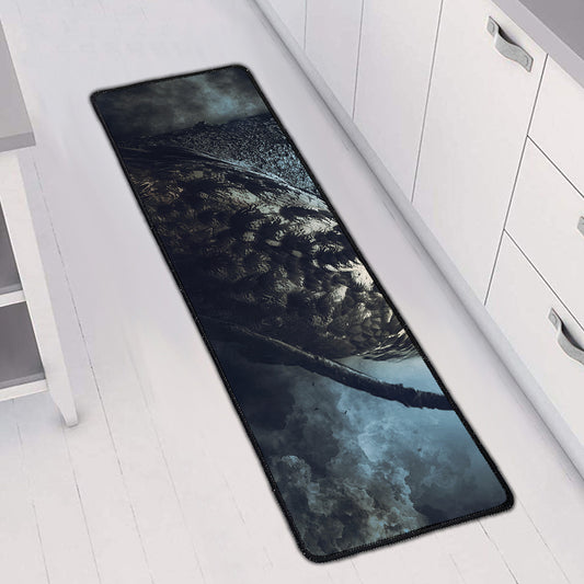Owl At Night Print Long Kitchen Mat