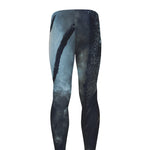 Owl At Night Print Men's leggings