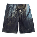 Owl At Night Print Men's Swim Trunks